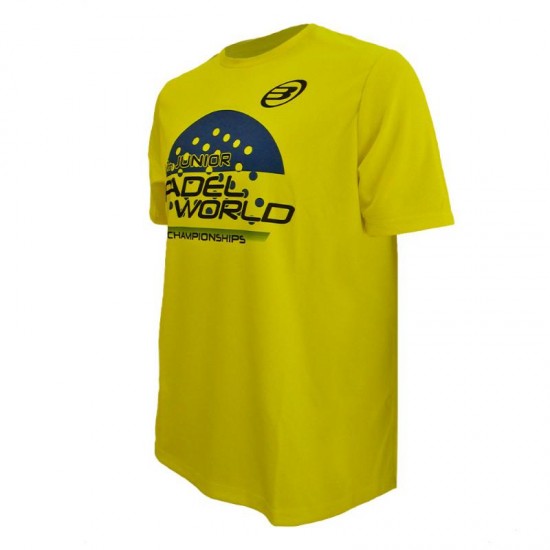 Mundial Menor Brown Black Bullpadel T-Shirt Fluor Junior