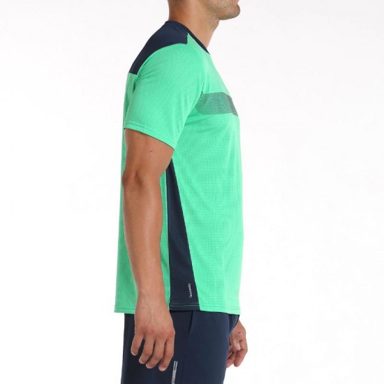 Camiseta Bullpadel Optar Verde Vibrante