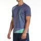 Camiseta Bullpadel Orisa Azul Sombra
