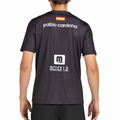 Camiseta Bullpadel Pablo Cardona Premier Padel Lili Azul Marinho
