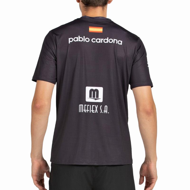 Bullpadel Pablo Cardona Premier Padel Lili Maglietta Blu Navy