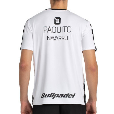 Camiseta Bullpadel Paquito Navarro 25I Branca