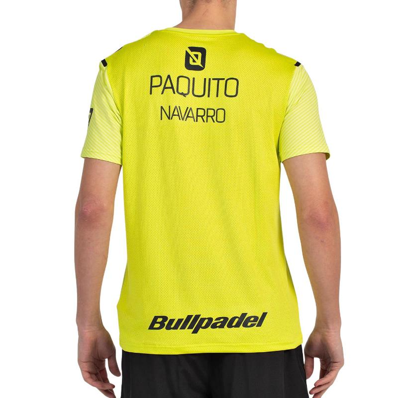 Bullpadel Paquito Navarro 25V Lime Maglietta