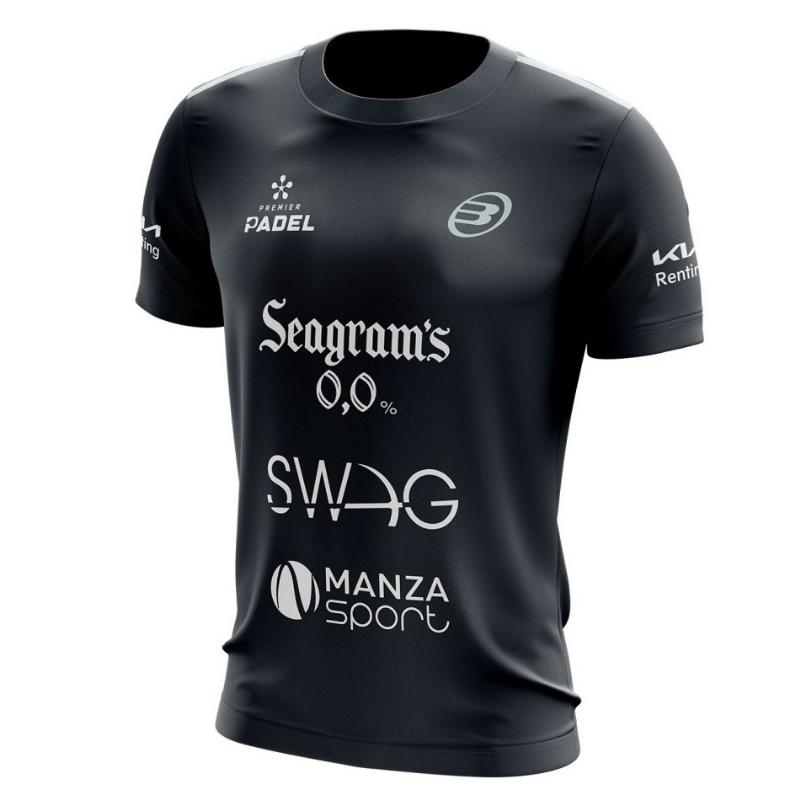 Bullpadel Paquito Navarro Premier Padel Finals Licio T-shirt noir