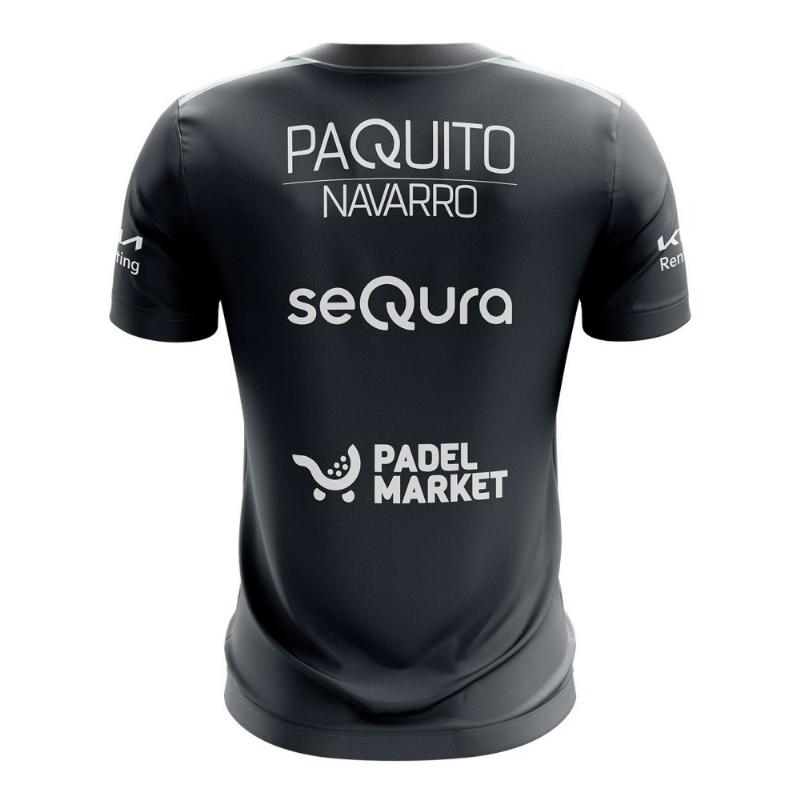 Bullpadel Paquito Navarro Premier Padel Finals Licio T-shirt noir