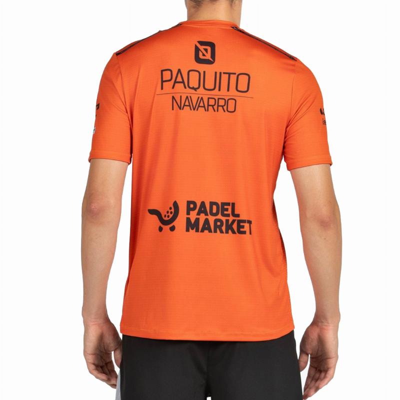 Camiseta Bullpadel Paquito Navarro Premier Padel Mesia Clay