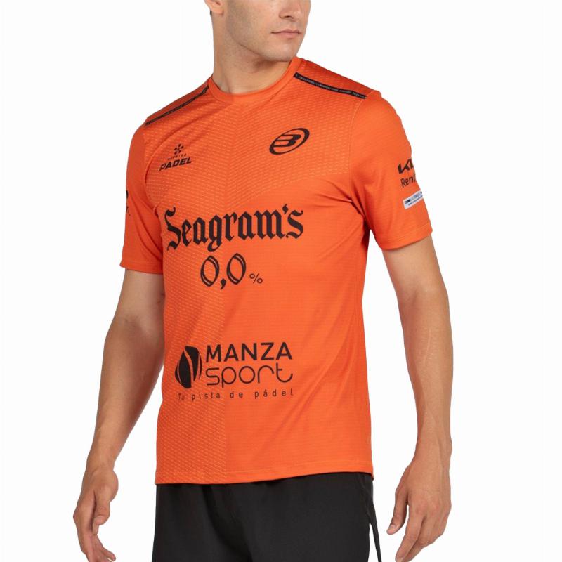 Camiseta Bullpadel Paquito Navarro Premier Padel Mesia Clay