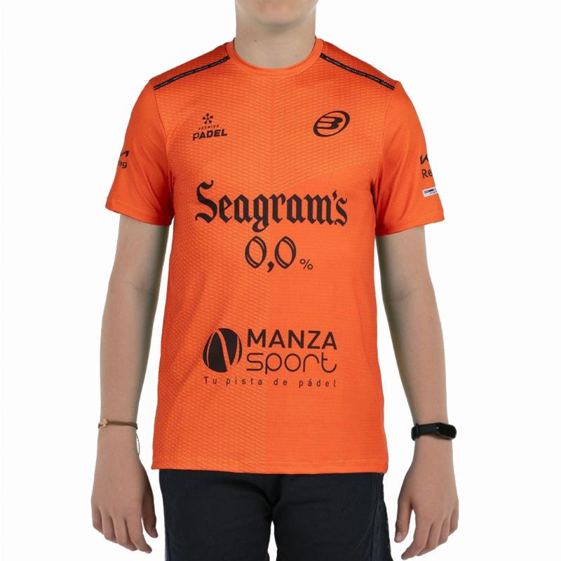 Bullpadel Paquito Navarro Premier Padel Mesia Clay Junior T-shirt