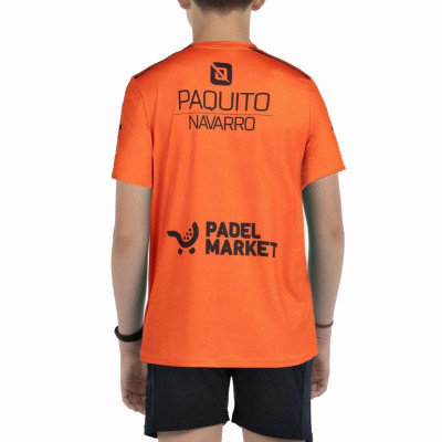 Camiseta Bullpadel Paquito Navarro Premier Padel Mesia Clay Junior