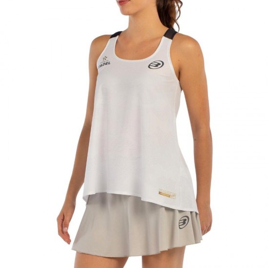 Camiseta Bullpadel Premier Padel Agore Blanco