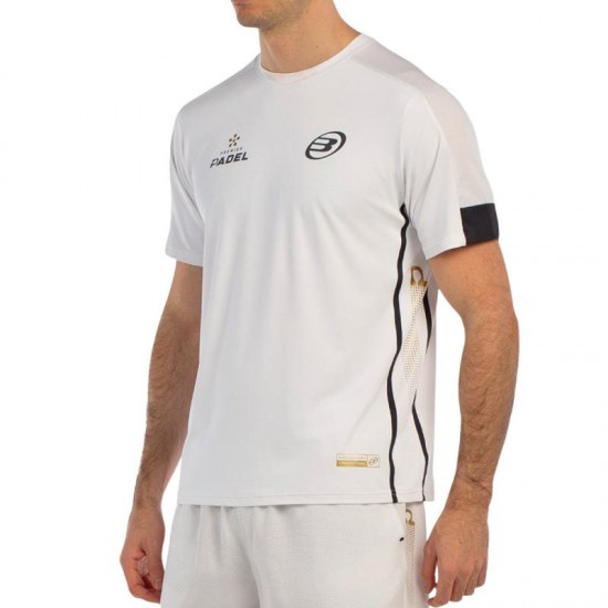 Camiseta Bullpadel Premier Padel Borni Branca