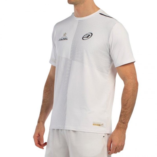 Bullpadel Premier Padel Buque White T-Shirt