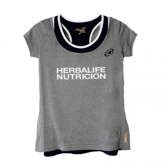 Bullpadel Villarica Herbalife Gris Mi Vigore T-Shirt