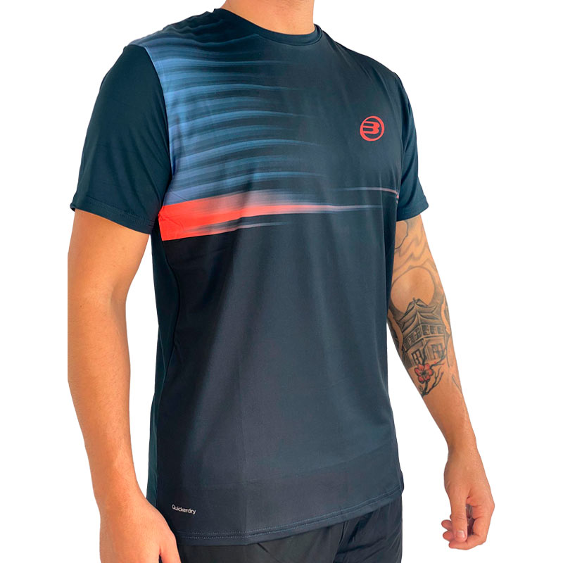 Bullpadel Winner Navy Blue T-Shirt