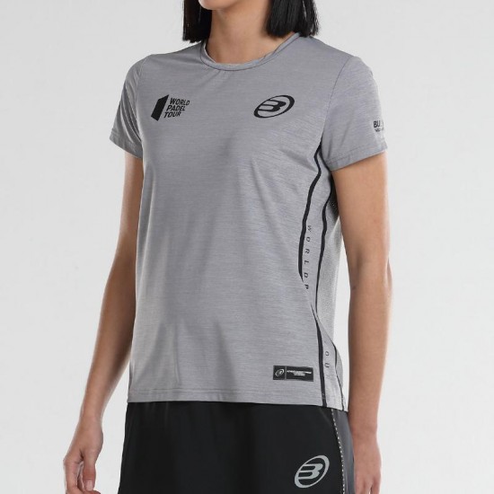 T-shirt Bullpadel WPT Flame Grigio Medio Vigore