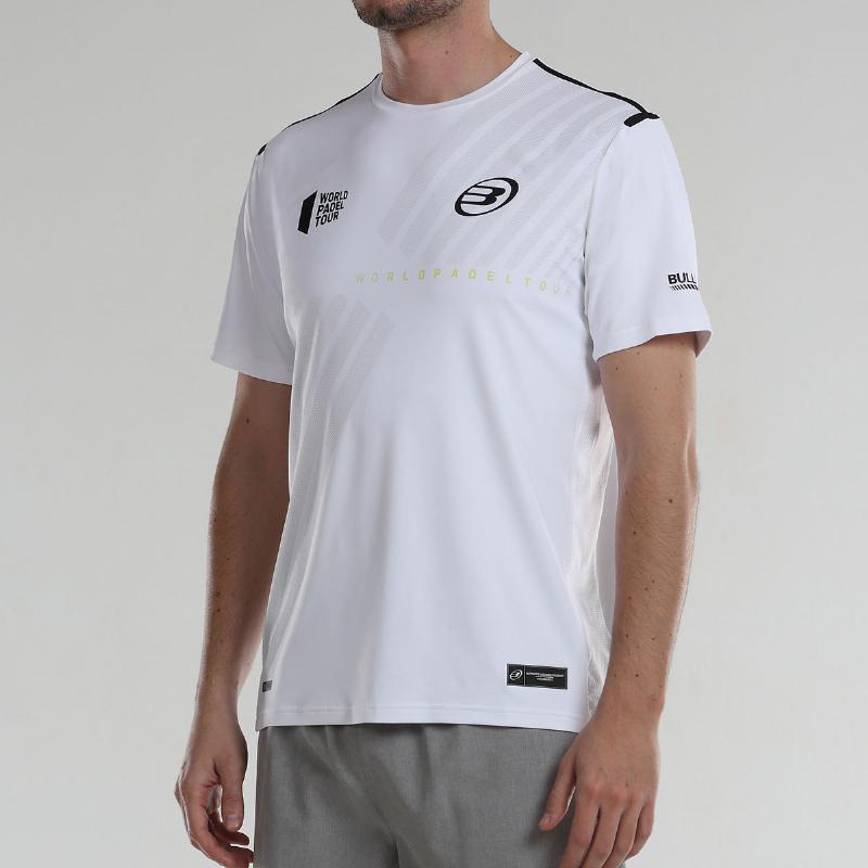 T-shirt Bullpadel WPT Achievement Branco