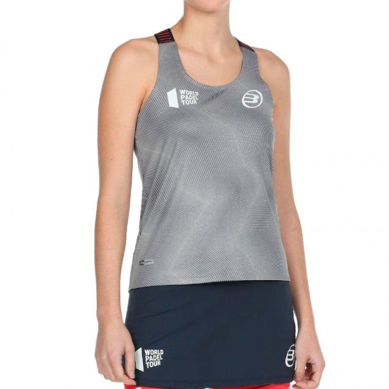 Camiseta Bullpadel WPT Revenga Gris Medio Vigore