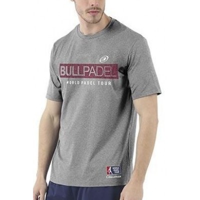 Melange moyen de Bullpadel Zamani gris t-shirt