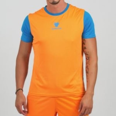 Camiseta Cartri Coach 3.0 Naranja Azul