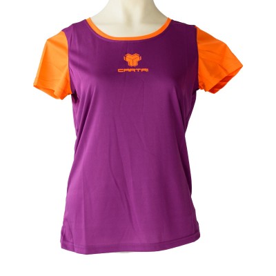 Camiseta Cartri Coach 3.0 Purpura Naranja Junior