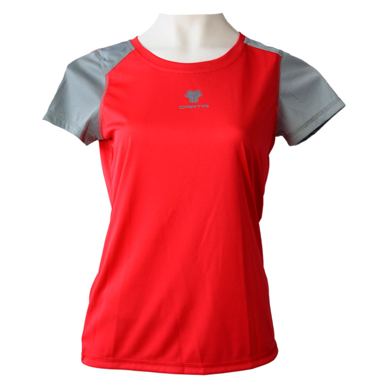 Camiseta Cartri Simona Rojo Gris