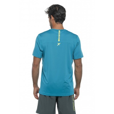 T-shirt verde con stampa Drop Shot Drac