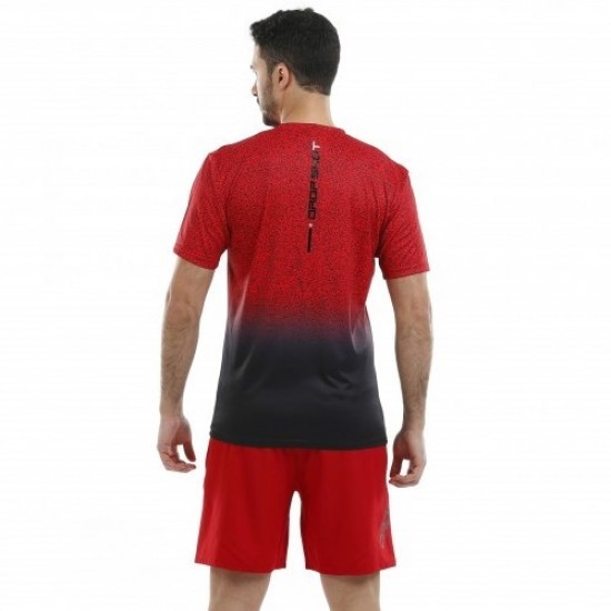 Chemise Drop Shot rouge Laube