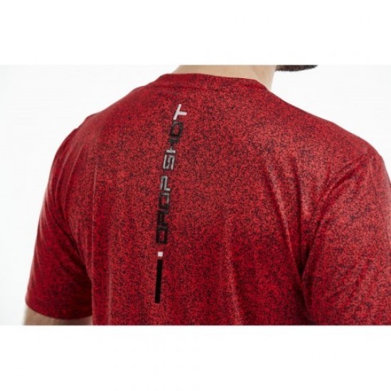 Chemise Drop Shot rouge Laube