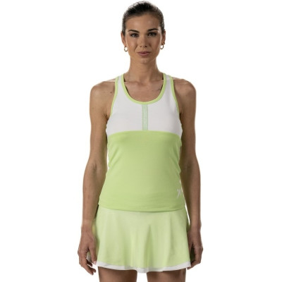 Drop Shot Lys Maglietta Verde Bianca