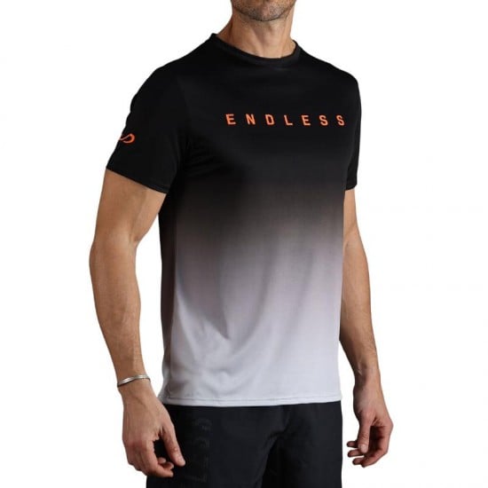 Endless Ace Degrade Black Gray T-Shirt