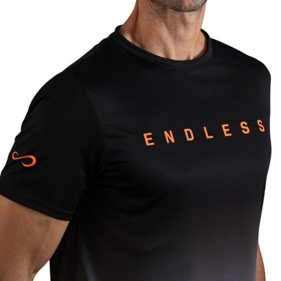 Endless Ace Degrade Black Gray T-Shirt