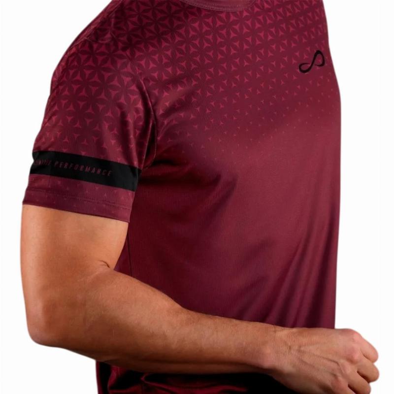 Endless Ace Geo Wine T-Shirt