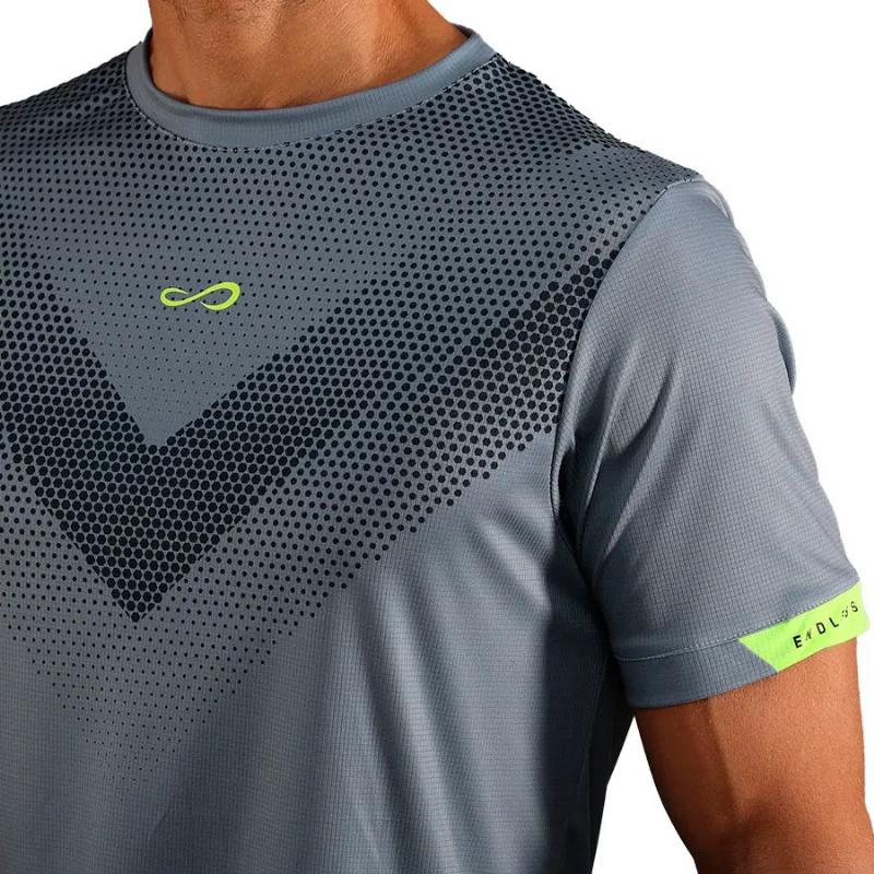 T-shirt gris Endless Ace Peak