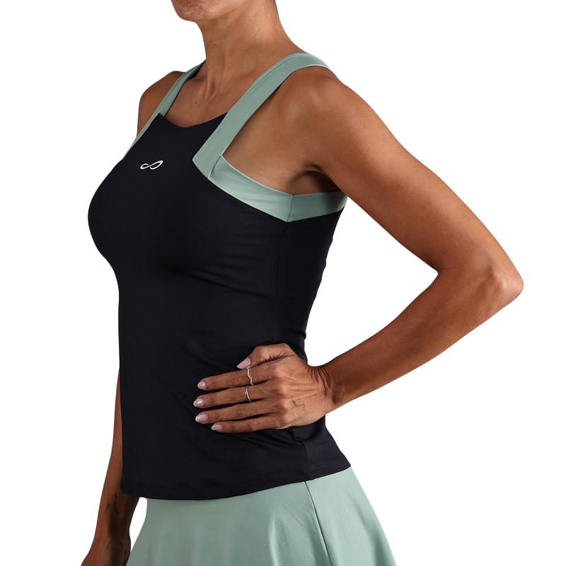 Endless Breeze Black Green Forest T-shirt