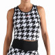 Camiseta Endless Chill Black Houndstooth