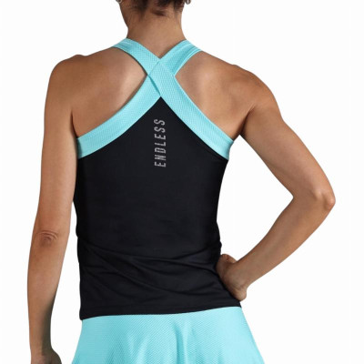 Camiseta Aqua Preta Endless Cross