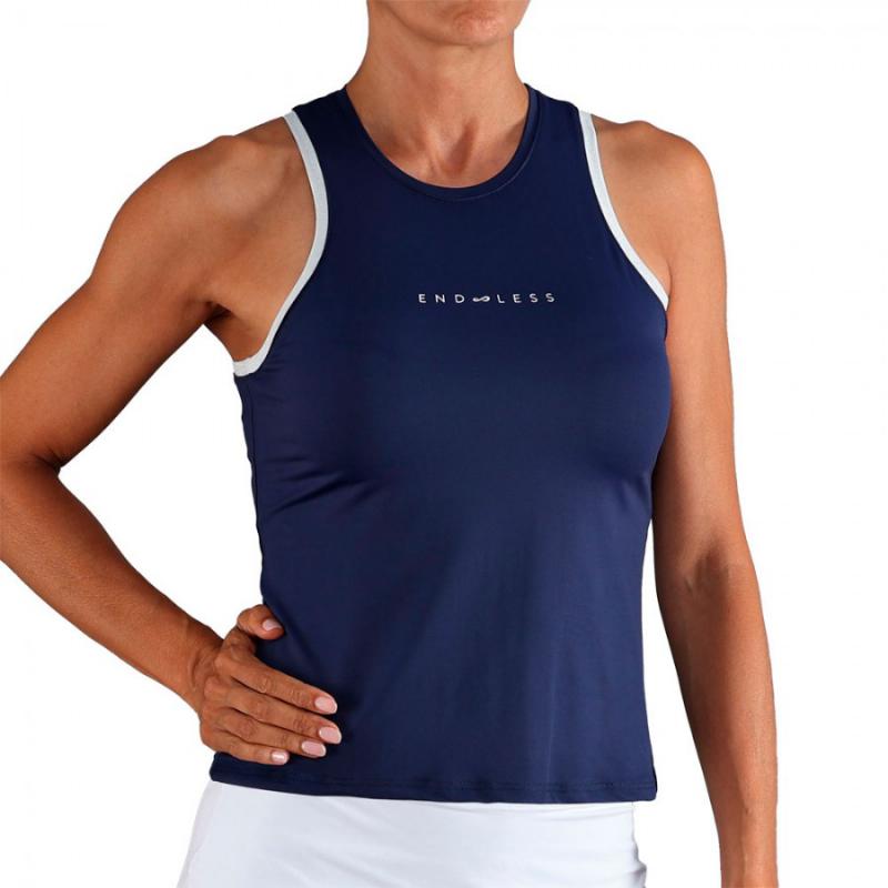 Endless Essential Maglietta Blu Navy