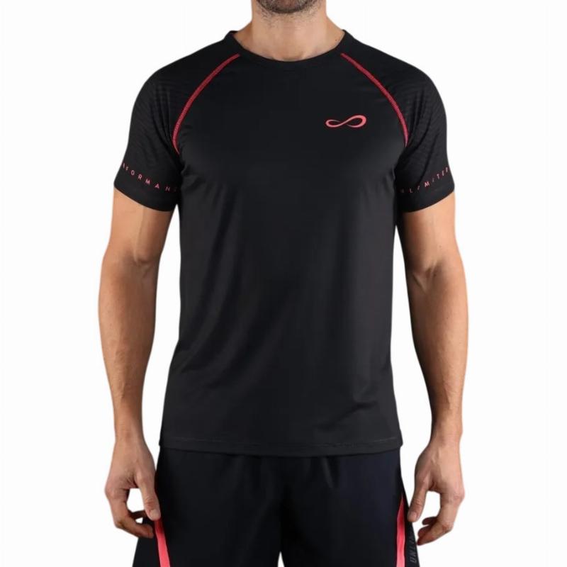 Camiseta Endless Feisty Sleeves Negro