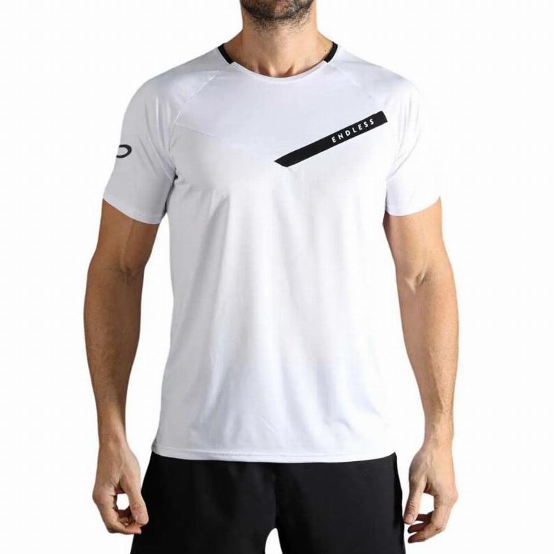 T-shirt Endless Tracer Branco Preto
