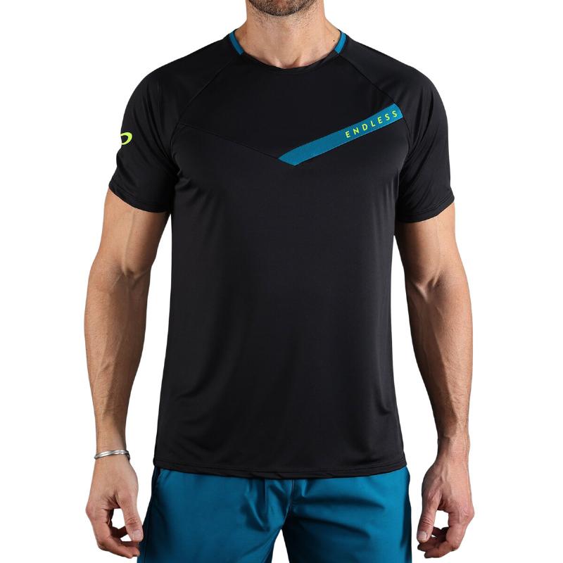 Camiseta Endless Tracer Petr?leo Preto