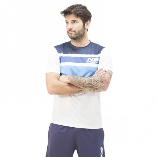 Enebe Sensor Pro Blue White T-Shirt