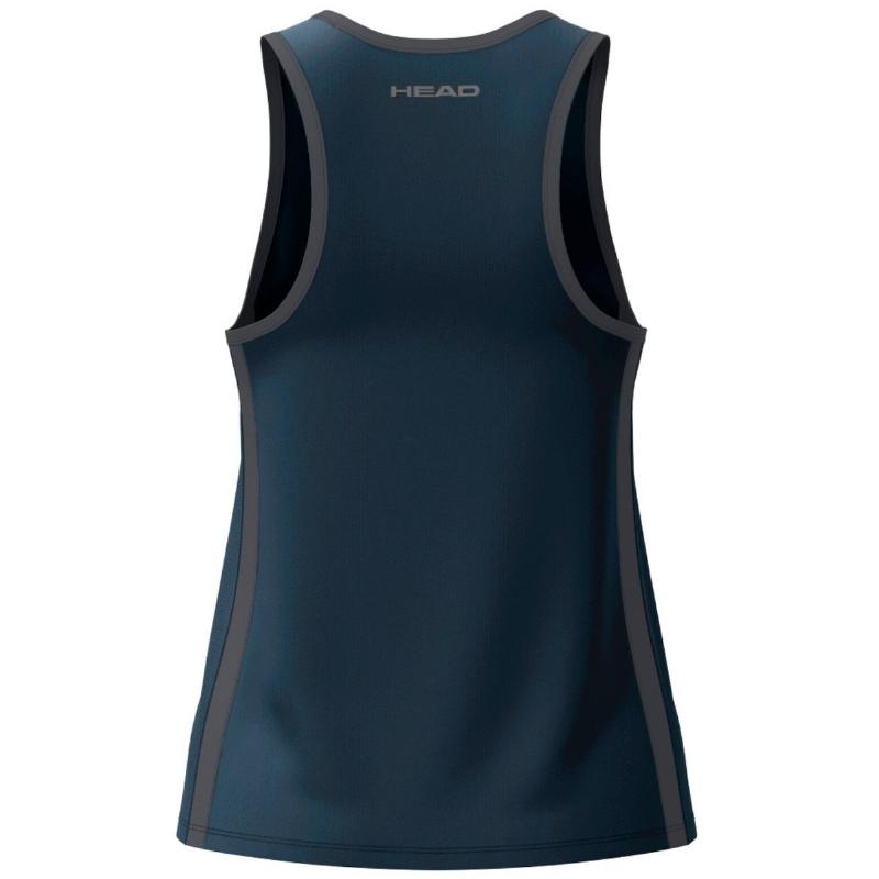 Camiseta Head Club 25 Tech Azul Marinho Feminina