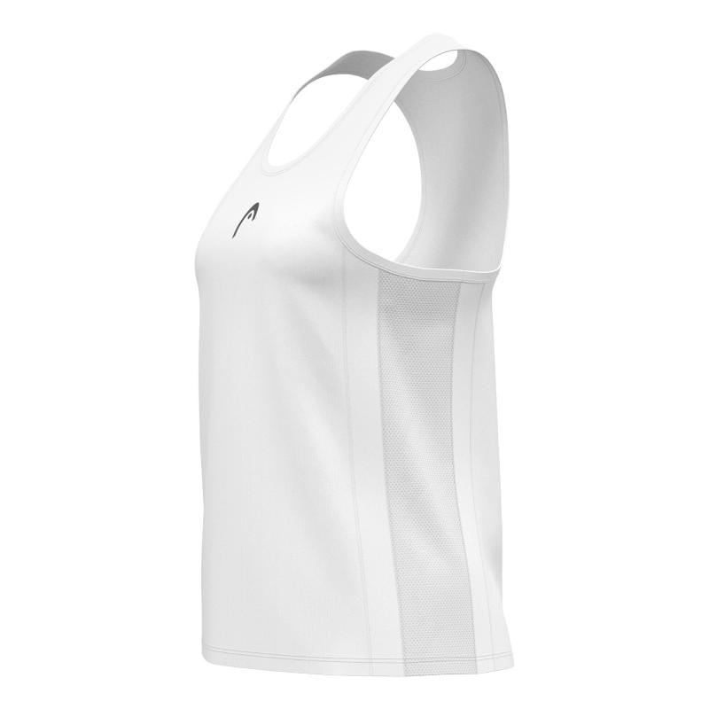 Camiseta Head Club 25 Tech Blanco Mujer