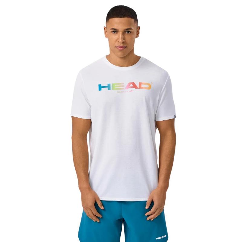 Camiseta Head Rainbow White