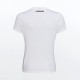 Camiseta de salto de cabeca branca feminina
