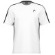 Camiseta Head Slice Blanco Junior