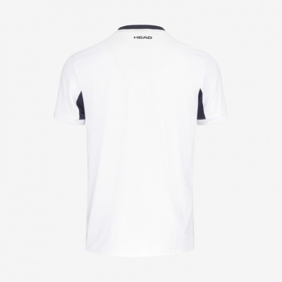 T-shirt Head Slice Navy Bianco