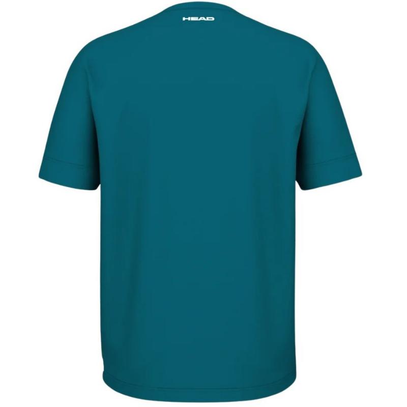 Camiseta Head Slice II Azul Teal