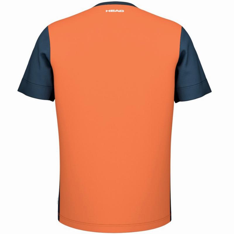 Camiseta Head Slice Laranja