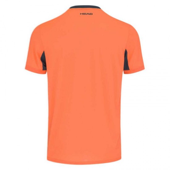 T-shirt Head Slice Flamingo Arancione